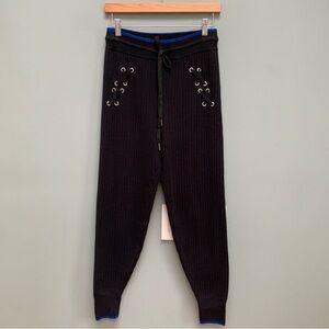 RAMY BROOK Benji Rib Knit Jogger Pants XS